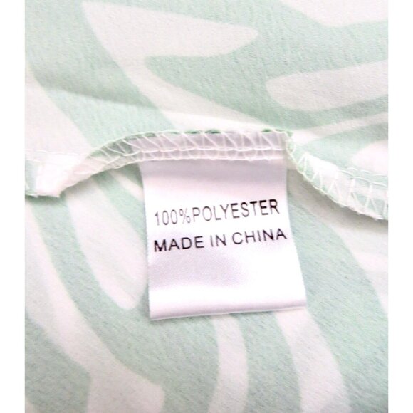 NEW! Princess Polly Clueless Mini Skirt Zebra Print Stretch Green SZ 2 - Picture 13 of 13